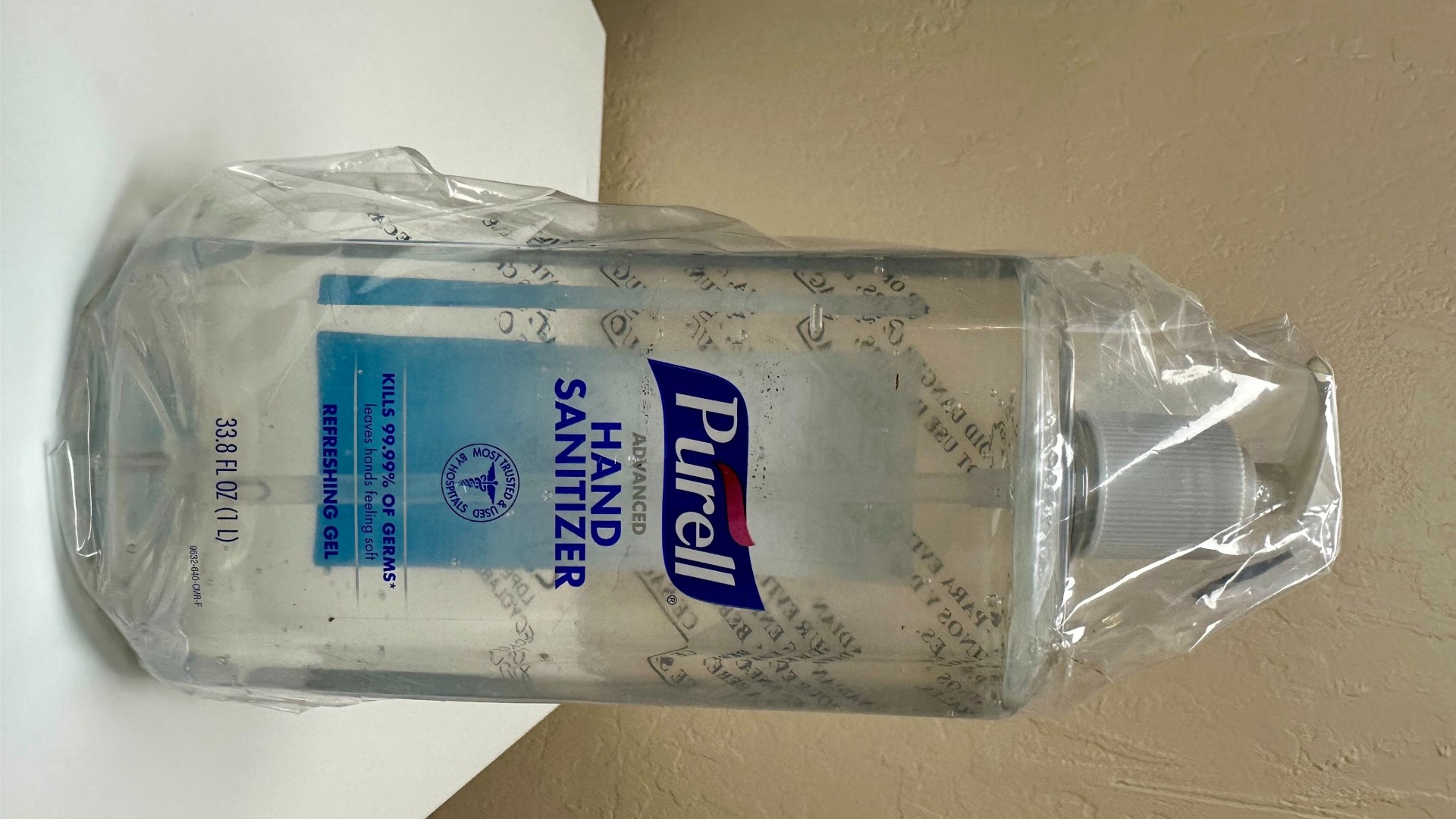 photo of previous delivery products arriving at charity