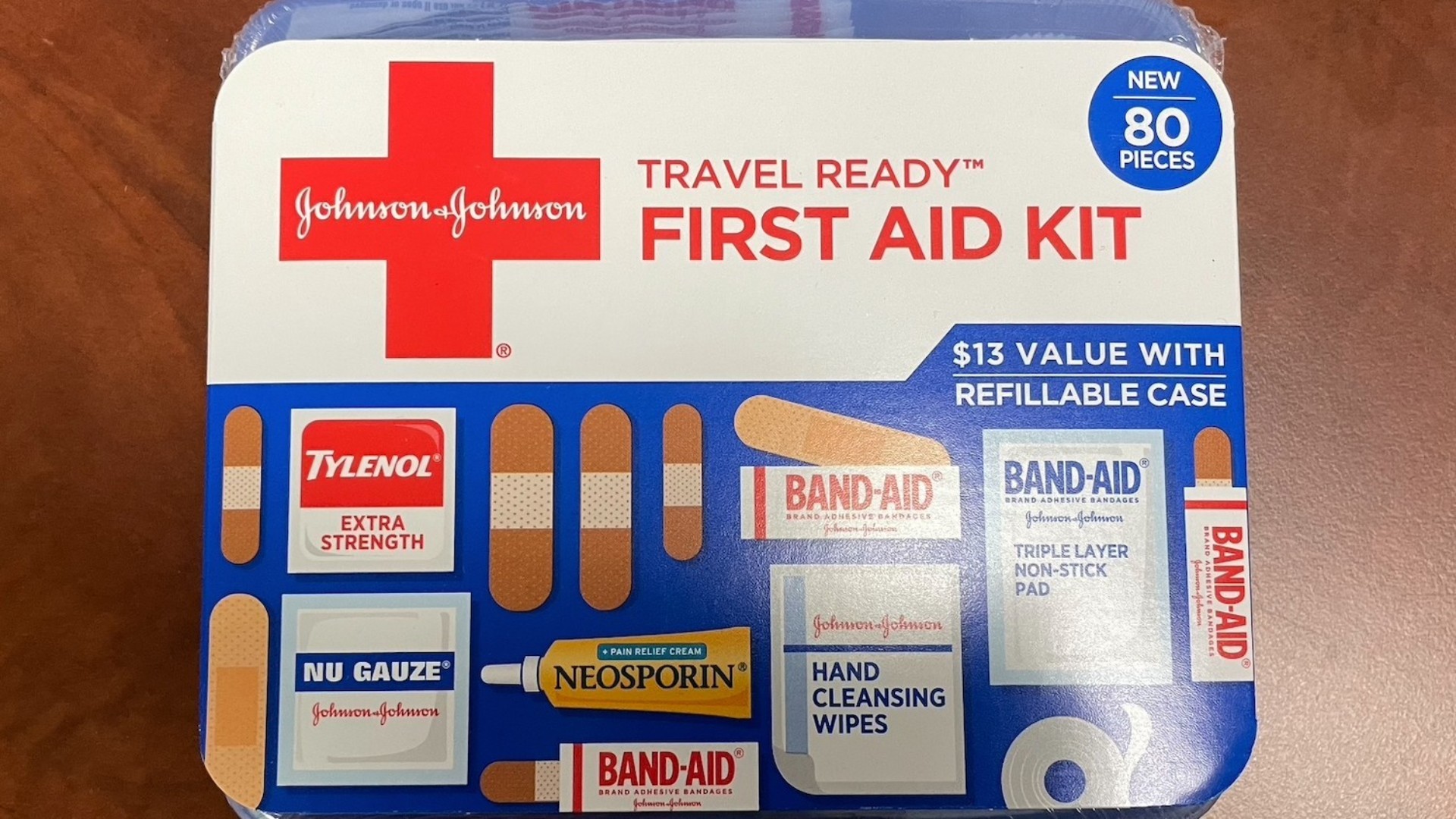 photo of previous delivery products arriving at charity