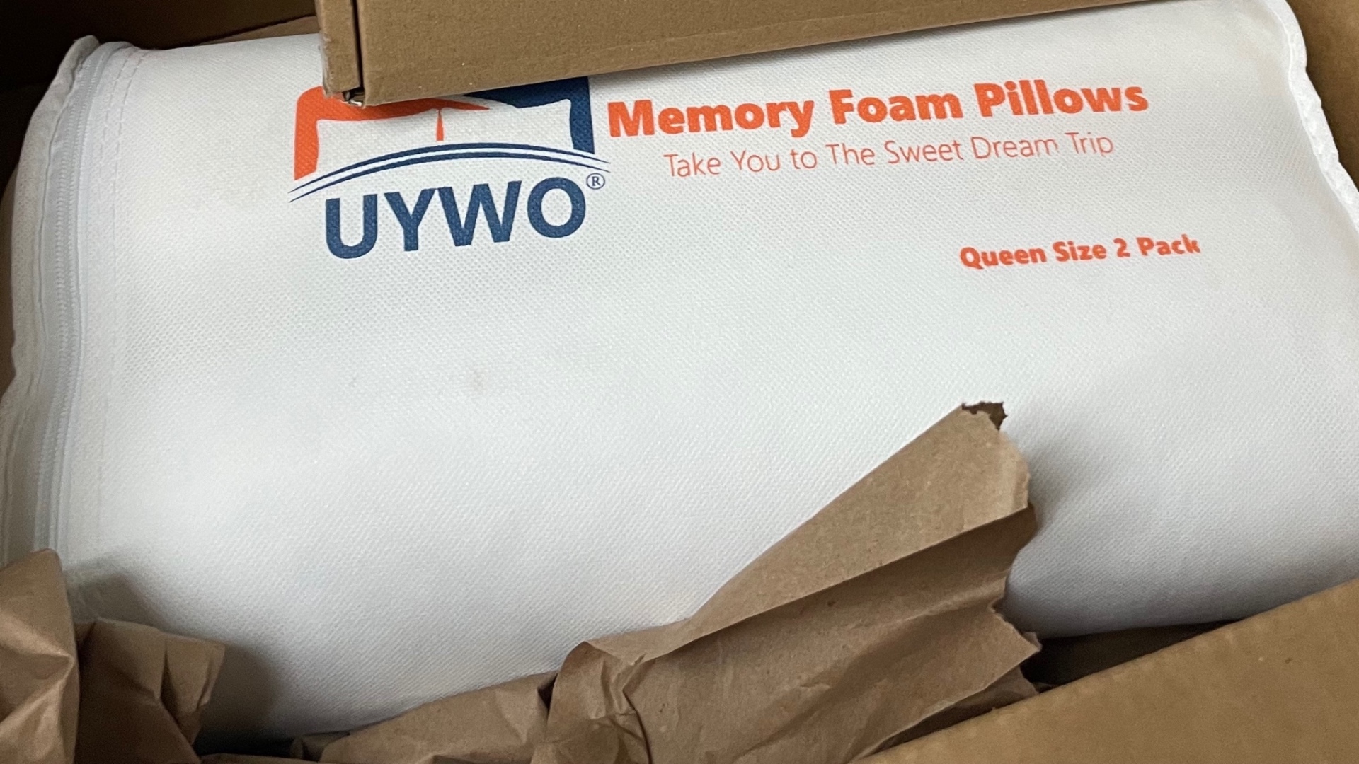 photo of previous delivery products arriving at charity